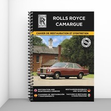ROLLS ROYCE CAMARGUE : CAHIER