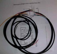 IMPIANTO ELETTRICO MOTO GUZZI DINGO CROSS /GRANTURISMO 50CC BOB INTERNA -CAB 250