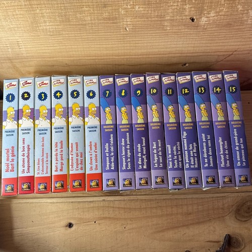 Les simpsons vhs lot - simpsons, 15
