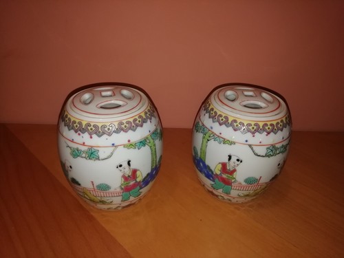 Coppia vintage contenitori - coppia,