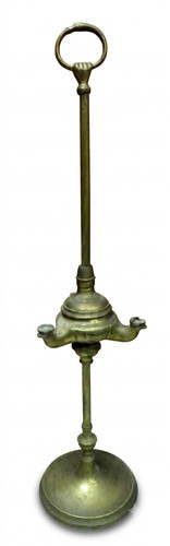 Antica lucerna lampada olio - lucerna, ad