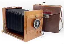 ✮ Fotocamera in legno 9x14.5 con obiettivo Meyer Görlitz 18 cm f/6.5 || dal rivenditore!