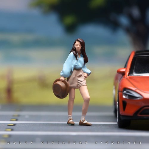Painted figure model - 1:64,