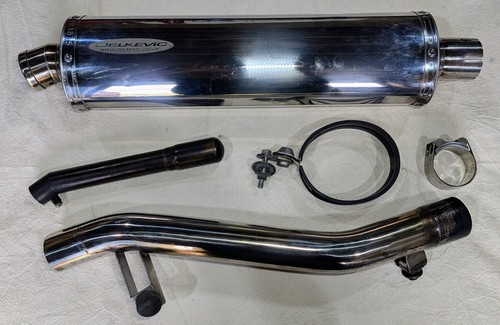 Silencieux delkevic ovale inox - silencieux,