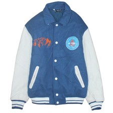 Giacca Zara uomo blu Varsity