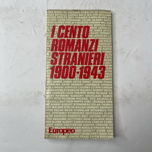 Cento romanzi stranieri 1900 - romanzi,