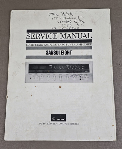 Sansui eight amplificatore - sansui,