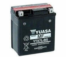 YUASA BATTERIA ORIGINALE YTX7L-BS HONDA SH PS NES CHIOCCIOLA @ DYLAN 125 150