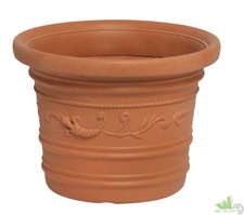 VASO RESINA PORTAVASO TONDO