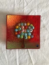 MURANO MURRINA PIATTINO VETRO