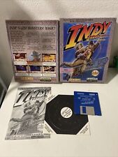 Indy Indiana Jones Fate Atlantis Action Game Commodore Amiga *RARO & COMPLETO*