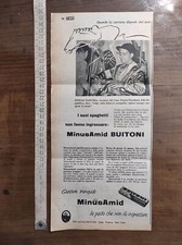 Pubblicità vintage 1957 pasta