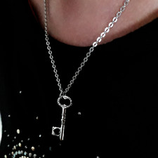 Collana con Chiave antica e