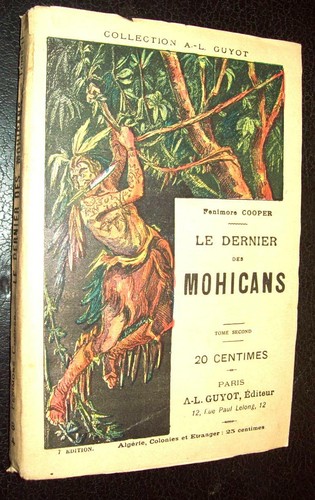 Fenimore cooper dernier - dernier, des