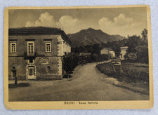 cartolina avellino serino rione ferrovia viaggiata 1956 formato grande