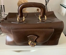 🔴 Borsa DOTTORE marrone in