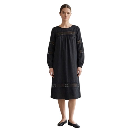 Abito trapezoidale nero - , da