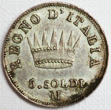 5 Soldi 1810 Milano Italia