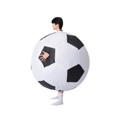 Costume calcio gonfiabile