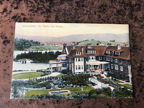 Early 1900s postcard stone - early,