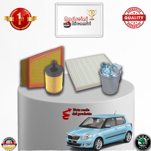 Kit tagliando filtri skoda - kit,