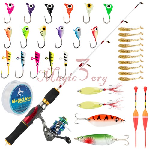 Canna pesca ghiaccio - da,