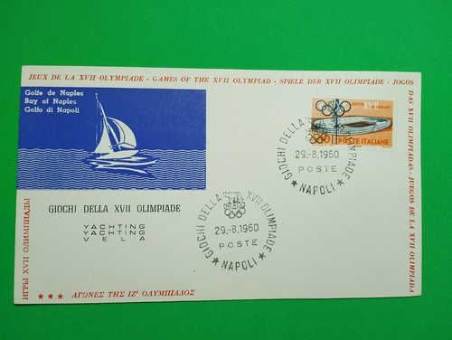 Fdc olimpiadi roma - olimpiadi, 1960