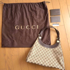 Borsa GUCCI GG Canvas Leather