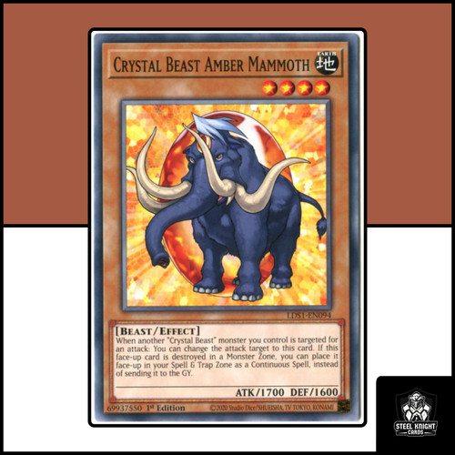 Crystal beast amber mammoth - amber,