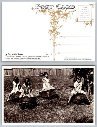 Cartolina fotografica ragazze - cartolina,