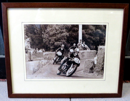 Quadro con foto dedica del - quadro, e