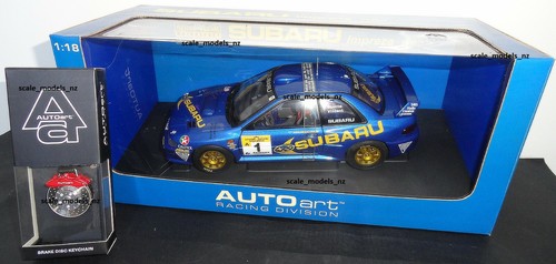 Autoart subaru impreza - autoart, 1:18