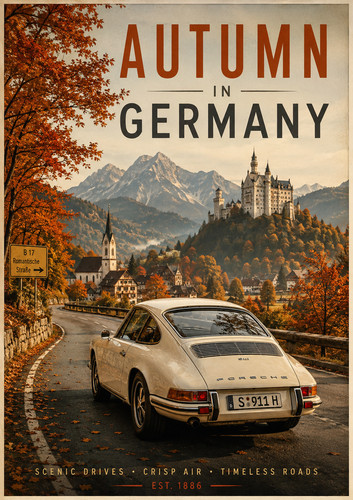 Poster porsche 911 - poster,
