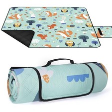 GLOSKIN Coperta da Picnic, Stuoia Campeggio 200 × 200 cm,Coperta Pic Nic Imperme