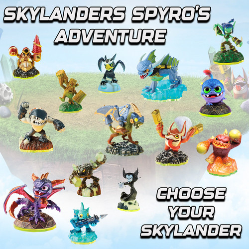 Skylanders spyros personaggi - skylanders,