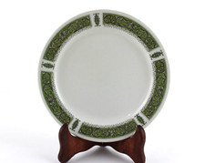 Piatto Royal Doulton Hotelware ENGLAND STEELITE in porcellana bianca Collezione