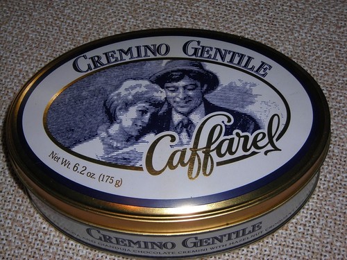 Scatola latta caffarel - scatola,