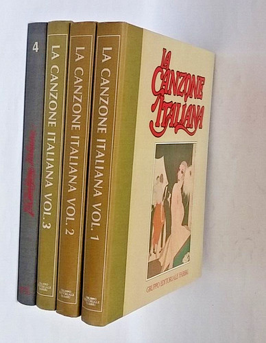 Libro canzone italiana vol - libro,
