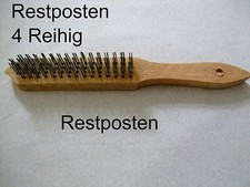 Spazzola metallica a 4 file di