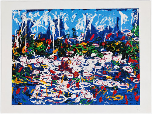 Mario schifano fiori - schifano,