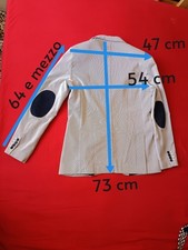 Giacca 48 Elegante Con Toppe Gomiti. Cravatta A Quadretti In Omaggio. Nuovissimo