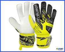 Guanti da Portiere Reusch Attrakt Solid Calcio Goalkeeper Uomo Adulto 10,5