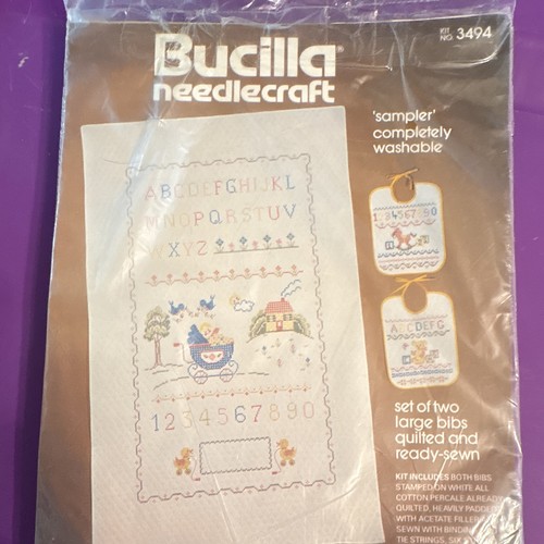 Bucilla needlecraft 3494 baby - needlecraft,