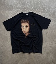 T-shirt uomo Celine Dion Let’s Talk About Love World Tour 1998 vintage taglia XL