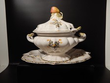Zuppiera centrotavola ceramica - centrotavola,