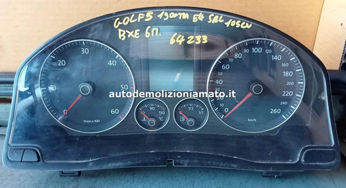 Quadro strumenti completo