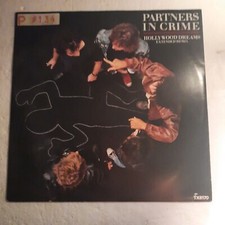 PARTNERS IN CRIME HOLLYWOOD DREAMS (EXTENDED REMIX) 12" 45 GIRI 1985 EPIC TX6170