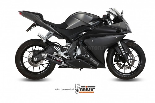 Scarico completo mivv nero - scarico, gp