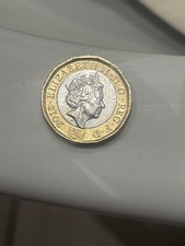 moneta rara One Pound sterlina