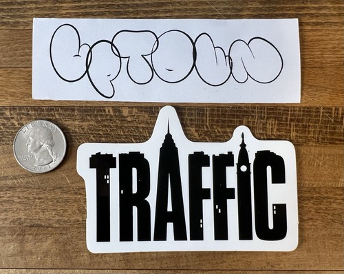 Adesivo traffic skateboards - traffic,
